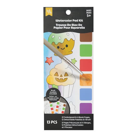 Michaels, Halloween Watercolor Bookmark Pad Kit by Little Yellow Bicycle® – Category: Buckets & Toys